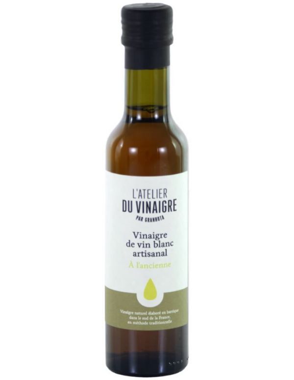 Vinaigre de vin blanc artisanal, produit de France