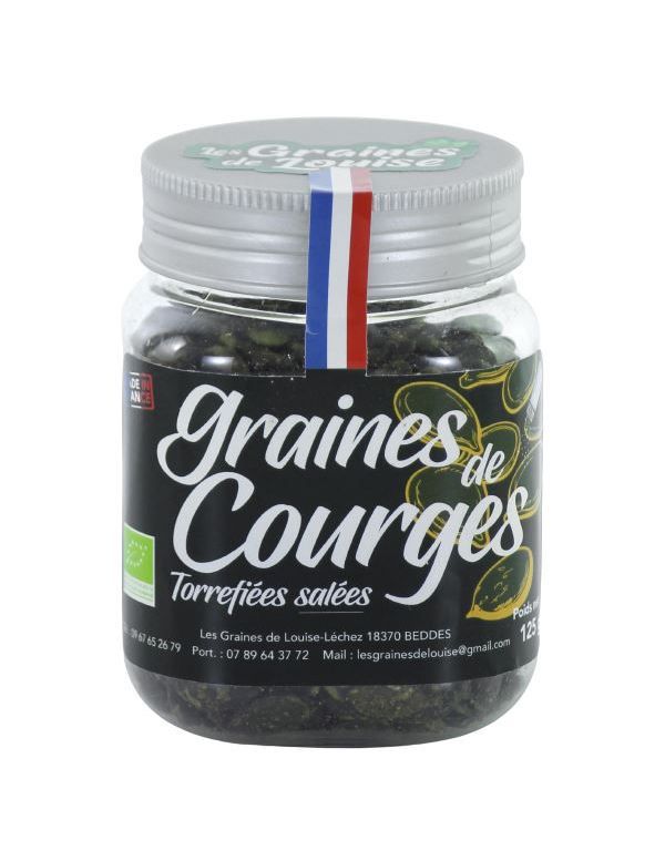 Graines de Courges torréfiées & salées - Les Graines de Louise