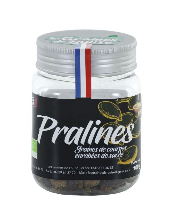 Pralines de Courges sucrées - Les Graines de Louise