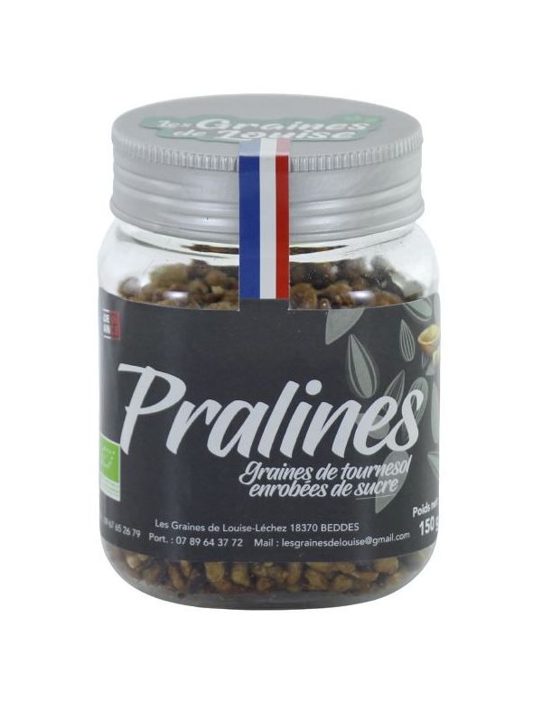 Pralines de Tournesol sucrées - Les Graines de Louise