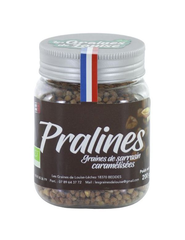 Pralines de Sarrasin caramélisées - Les Graines de Louise