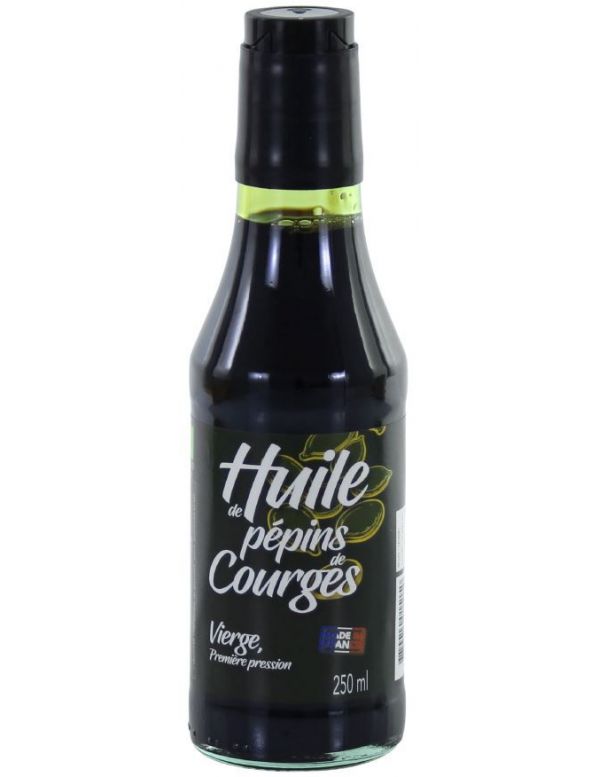 Huile de Pépins de Courges origine France - Les Graines de Louise