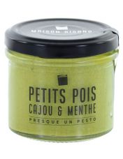 Pesto de Petits Pois, Cajou & Menthe - Maison Bigand