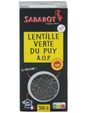 Lentille Verte du Puy en Velay AOC AOP