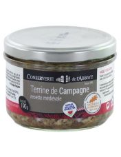 Terrine de campagne m?di?val - Conserverie de l'Abbaye