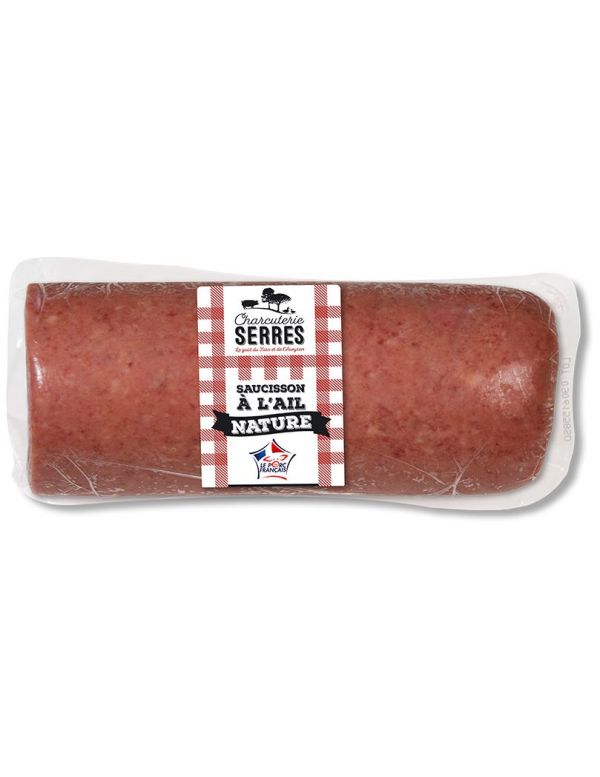 Demi-saucisson à l'ail nature