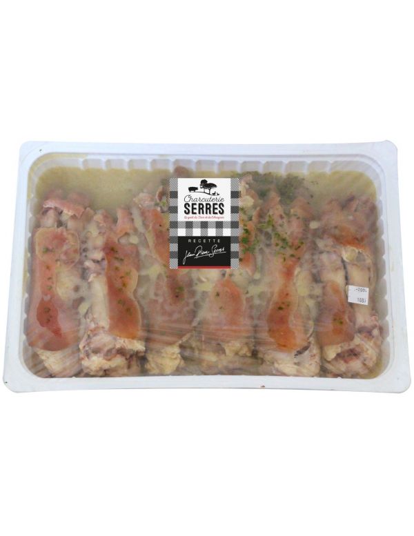 Pieds de porc cuits en vinaigrette par lot de 6