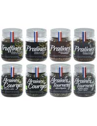 Assortiment découverte de graines alimentaires bio