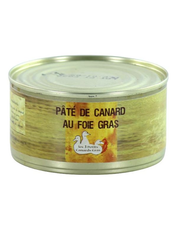 Pâté de canard au foie gras 180 g