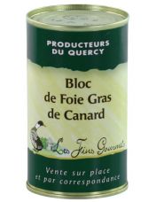Bloc de Foie Gras de Canard conserve de 190 g - Les Fins Gourmets