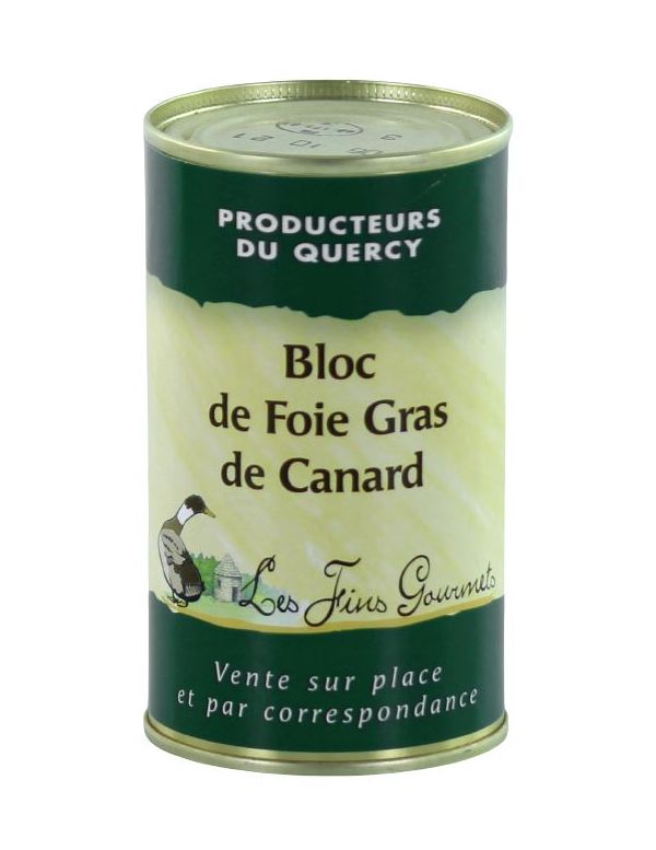 Bloc de foie gras de canard