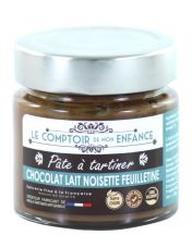 P?te ? tartiner Chocolat Lait Noisette Feuilletine
