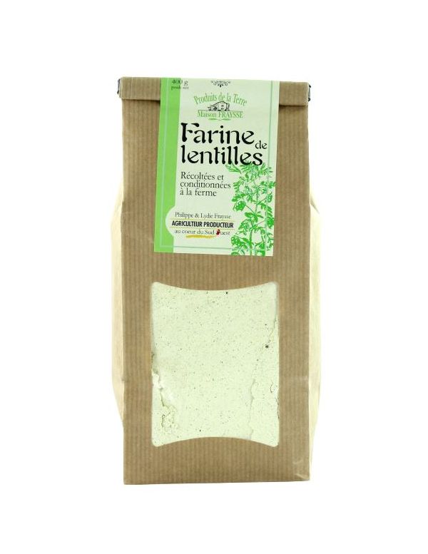 farine de lentilles