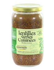 Lentilles vertes cuisin?es - Maison Fraysse