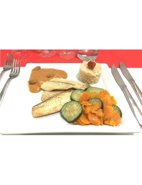 Filet de limande en sauce normande - Traiteur Viaule