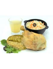 Poule Farcie et riz cuisin? - Direct Traiteur