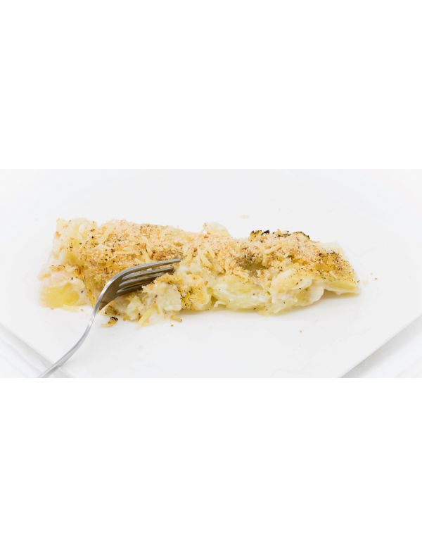 Gratin de Pommes de terre à l'ail rose - Plat Cuisiné Direct Traiteur