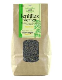 Lentilles vertes direct producteur
