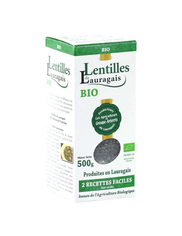 Lentilles Bio origine France