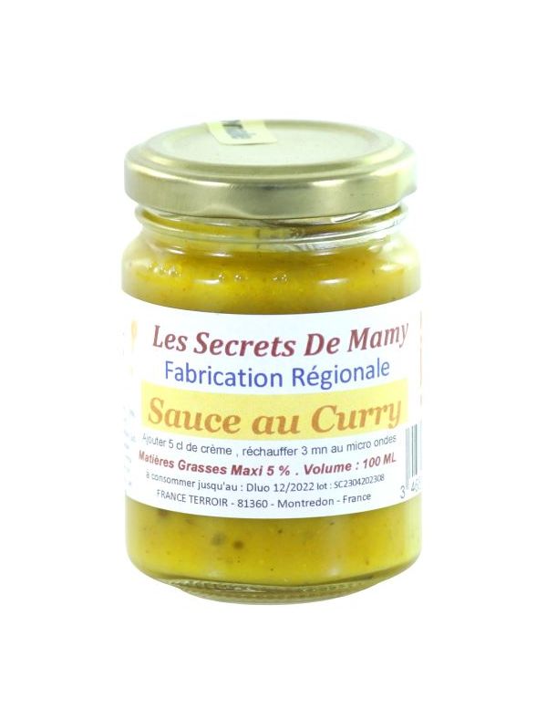 Sauce curry prête à l'emploi
