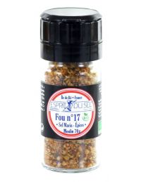 Sel Fou n°17 : Moulin à Sel aux Épices Bio - Esprit du Sel