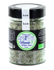 Pot de Sel Marin aux herbes bio en bocal de 250 g - Esprit du Sel