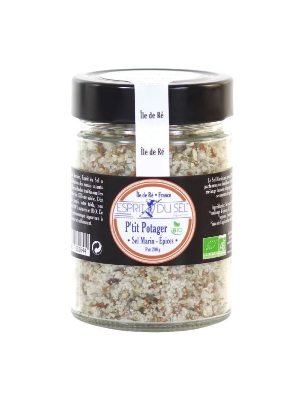 Sel Marin parfumé aux Légumes séchés - Esprit du Sel
