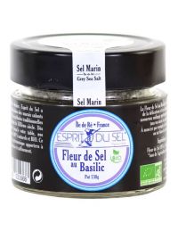 Fleur de Sel au Basilic Bio - Esprit du Sel