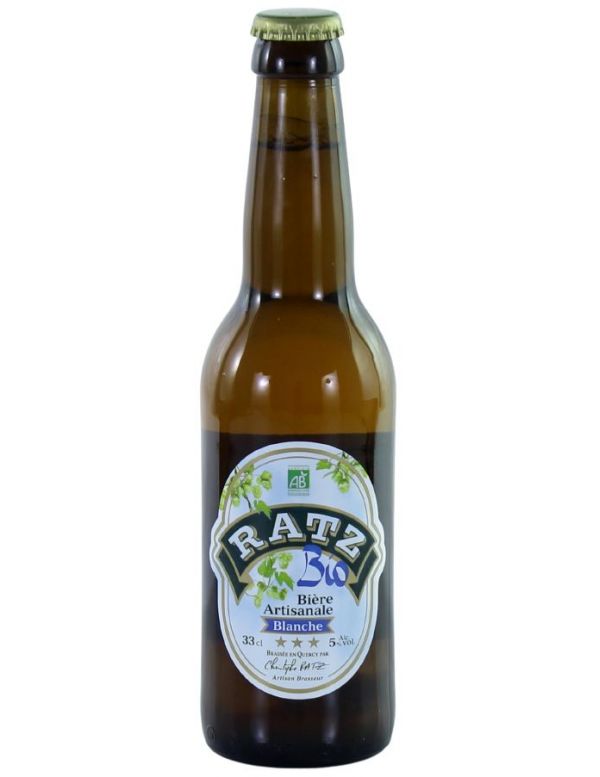 Bière en bouteille de 75 cl ratz