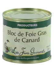 Bloc de Foie Gras 100 g - Les Fins Gourmets