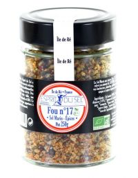 Sel Fou n°17 Piment : Pot de Sel Marin Bio aux Épices - Esprit de Sel