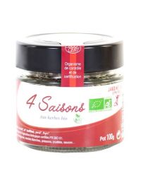 Herbes aromatiques Bio "4 saisons" pot de 100 g