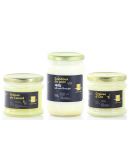 trio graisses animales graisse d'oie graisse de canard saindoux de porc.