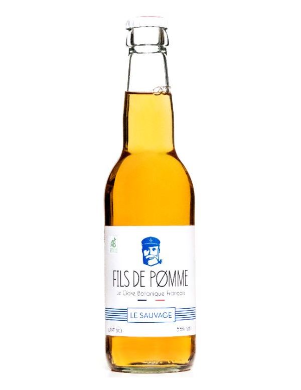 Cidre Brut Biologique "Le Sauvage" - Fils de Pomme
