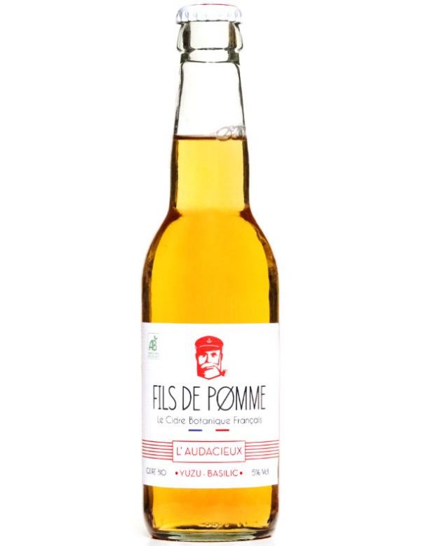 Cidre Bio Yuzu & Basilic - Fils de Pomme