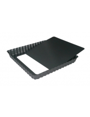 Tarte Carr?e fond d?montable 23 cm - De Buyer
