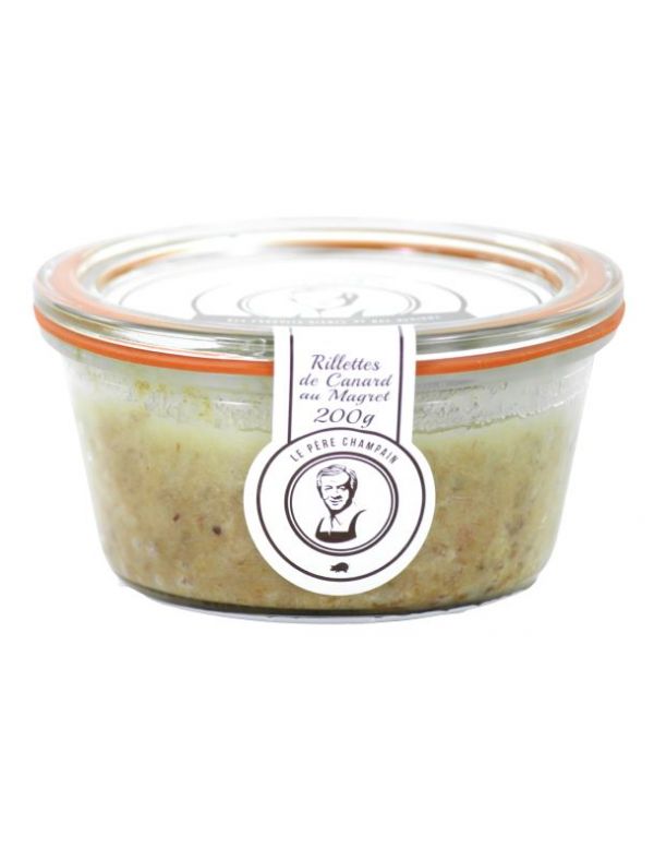 Rillettes de Canard au Magret Fumé - Le Père Champain