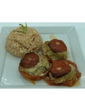 Tomates Farcies accompagn?e de Riz - Direct Traiteur