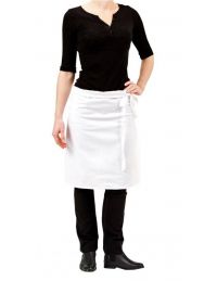 Tablier de cuisine demi-chef 100% coton - Deren