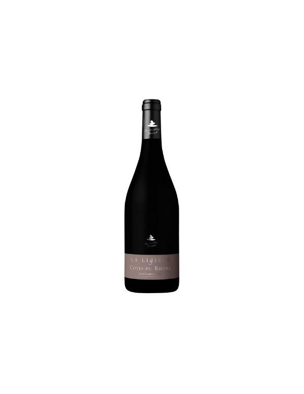 Vin rouge AOC côtes du rhône bio les costebelles