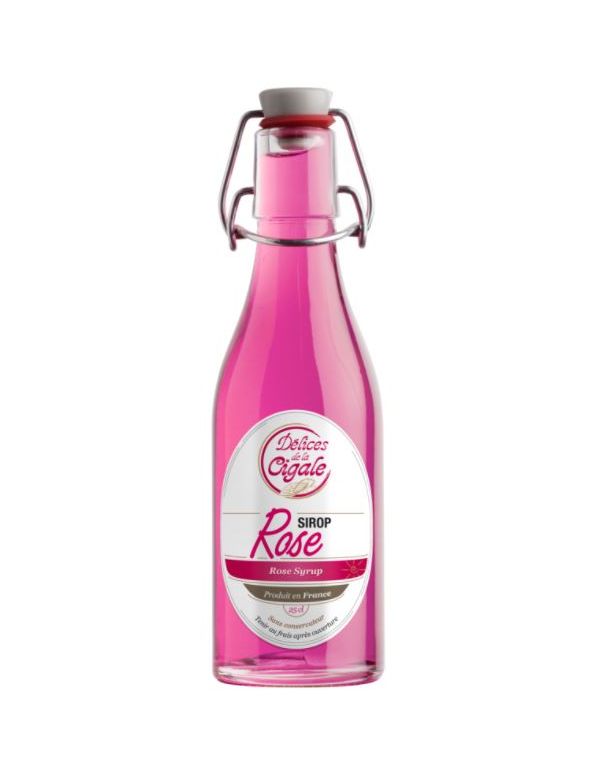 Sirop de Rose Artisanal - Délices de la Cigale