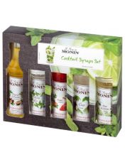 Coffret 5 sirops pour Cocktails - Monin