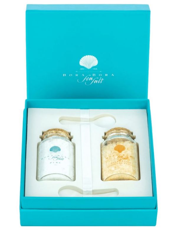 Coffret Cadeau Duo Sel de Mer Pur-Gingembre-Curcuma
