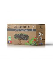 Th? Noir BIO ? la Menthe - Bo?te de 20 sachets - Les Infuth?s