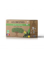 Th? Vert Bio au Citron - Bo?te de 20 Sachets - Les Infuth?s