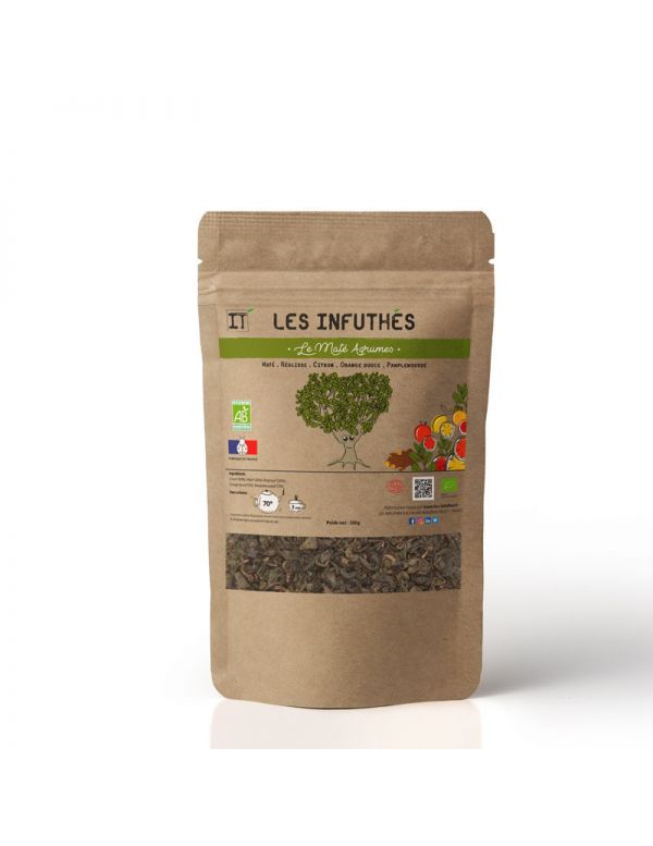 Maté Agrumes Bio en Vrac - Les Infuthés