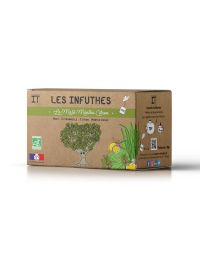 Maté BIO Menthe Citron - Boîte de 20 Sachets - Les Infuthés