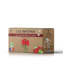 Carcadet Hibiscus Pomme Bio - Boîte de 20 Sachets - Les Infuthés