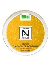 tufs de Saumon de fontaine Bio origine France - Caviar de Neuvic