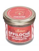 Effiloché de volaille au piment d'Espelette